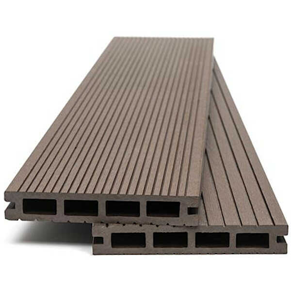 Τάβλα Deck WPC Δαπέδου 2,3x14x360cm DARK BROWN